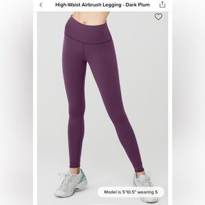 ALO Violet leggings